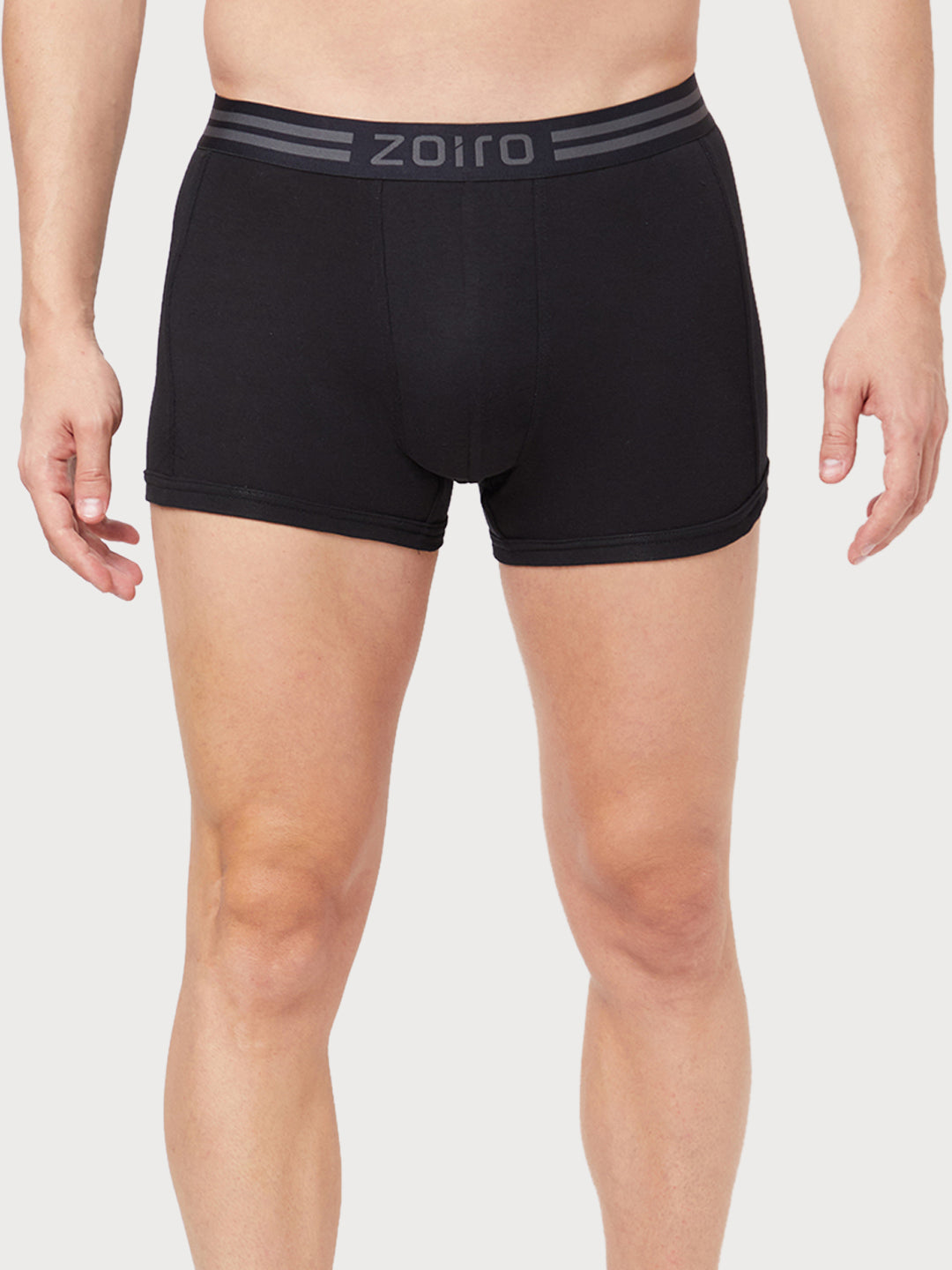 Men Soft Classic Trunk (Pack of 2) Black + Black