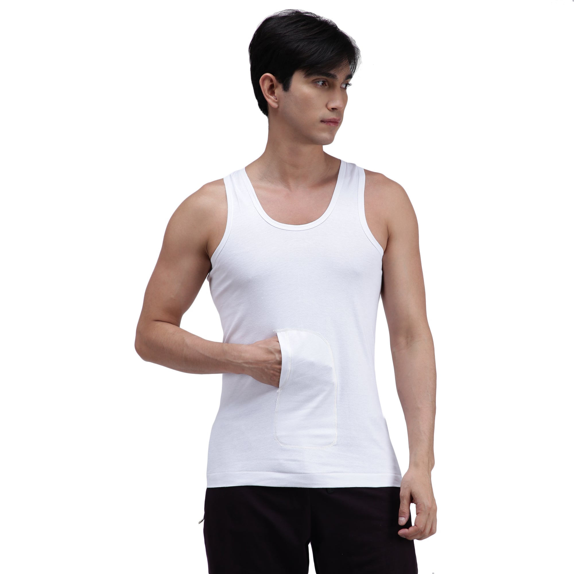 Amul Comfy Men's Cotton U Neck Vest