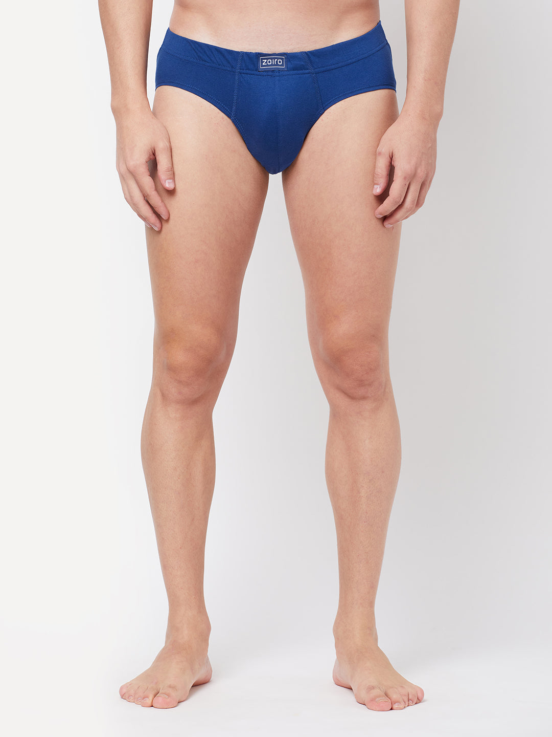 Zoiro Men's Soft Classics Brief (2-Pack) -  Grass Gables + Dark Blue