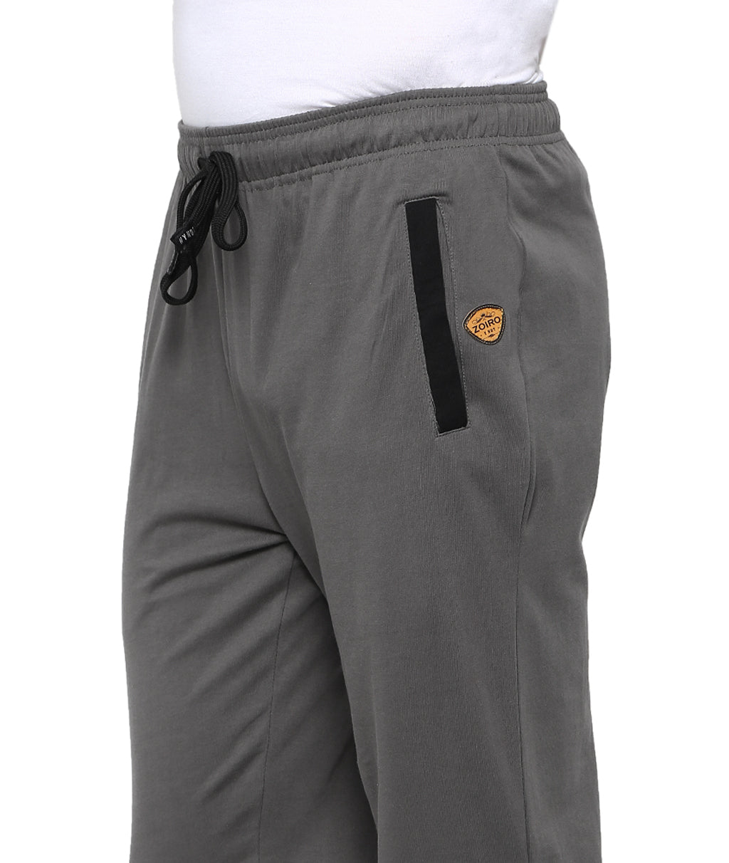 Zoiro Men's Track Pant - Charcoal