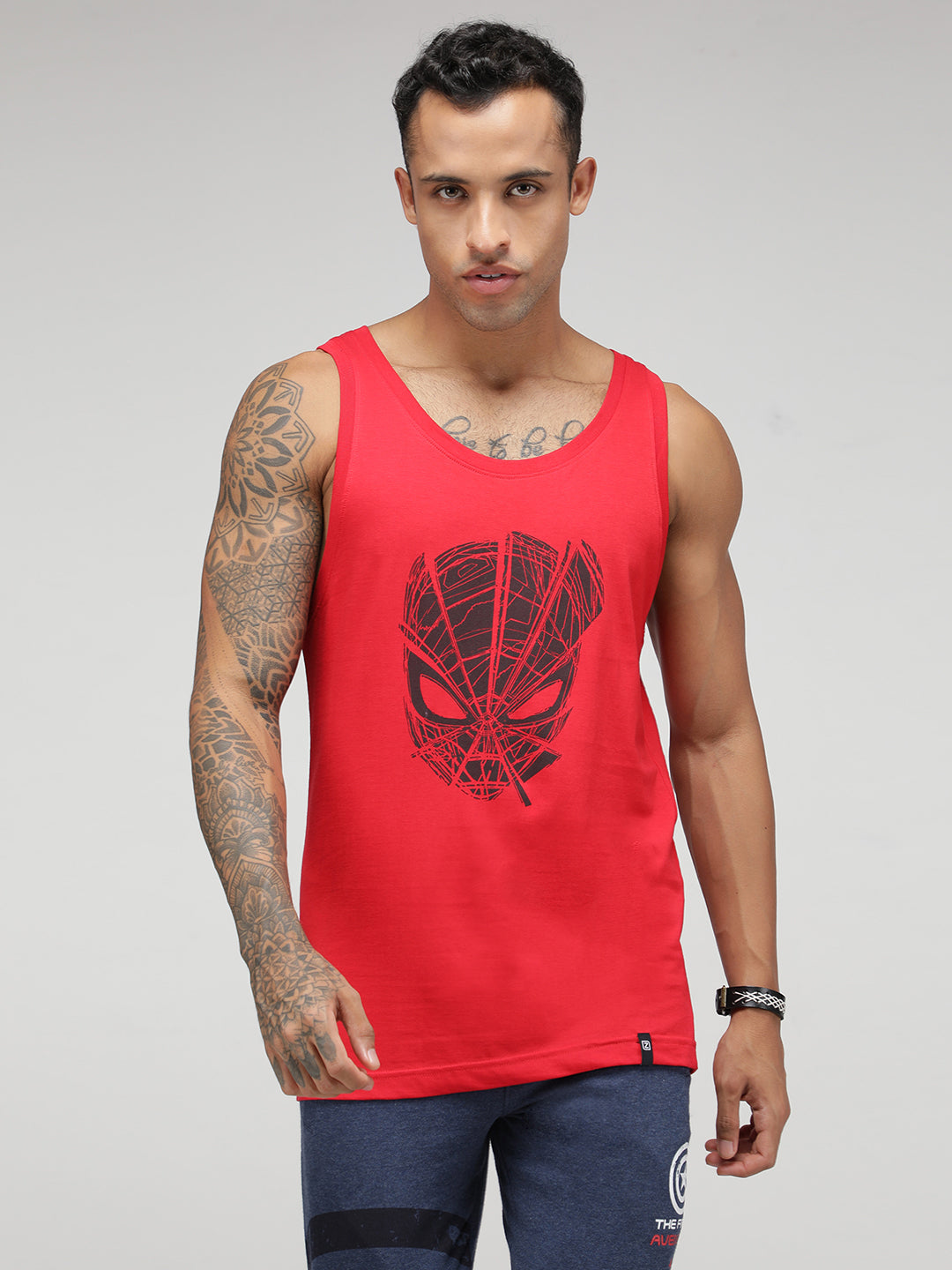 Zoiro Men's Marvel Singlet Vest - Spider Man