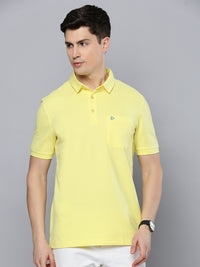 Sporto Men's Polo T-shirt With Pocket - Yellow