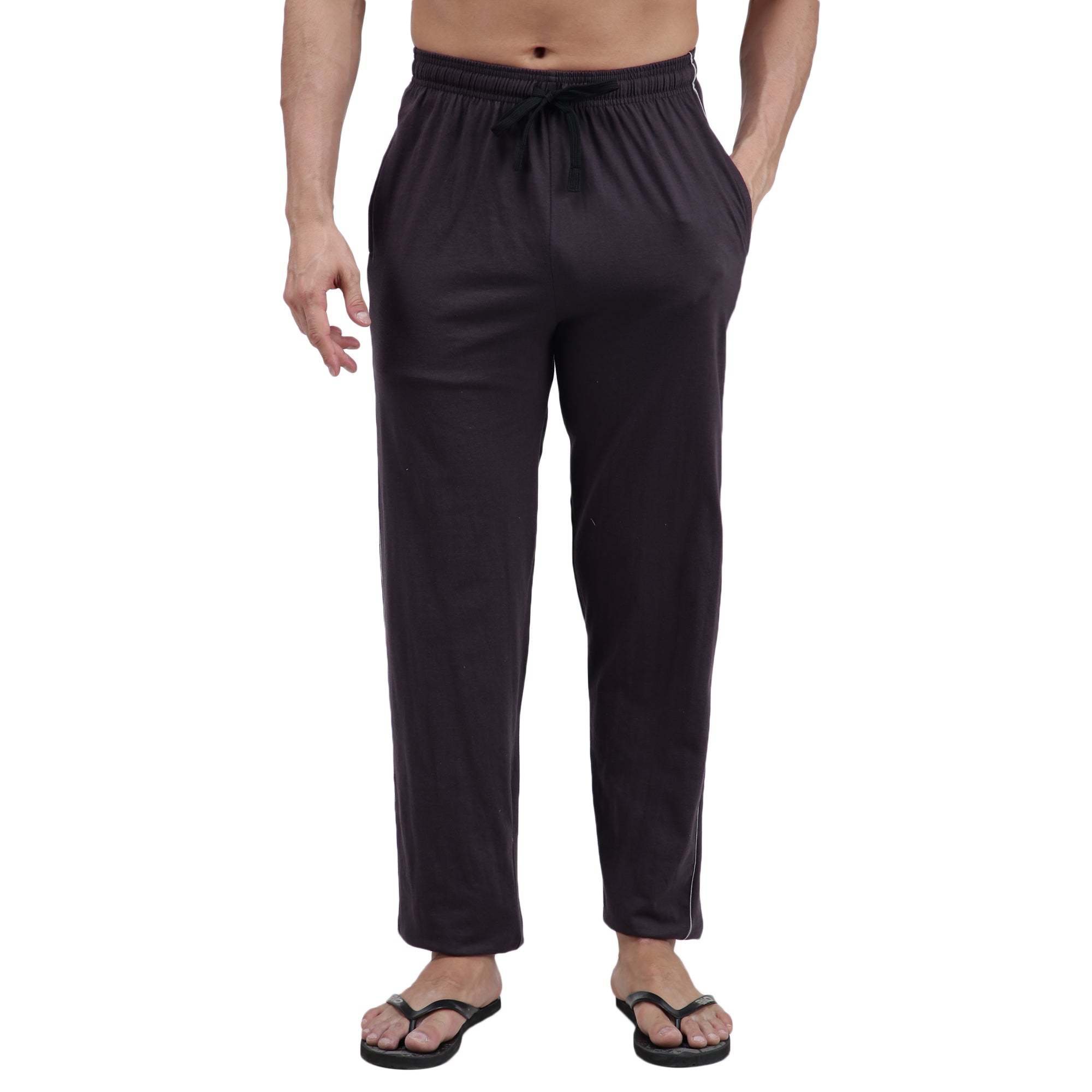 Amul Comfy Men's Plain Track Pant Charcoal