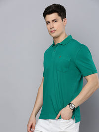 Sporto Men's Polo T-shirt With Pocket - Eden Green