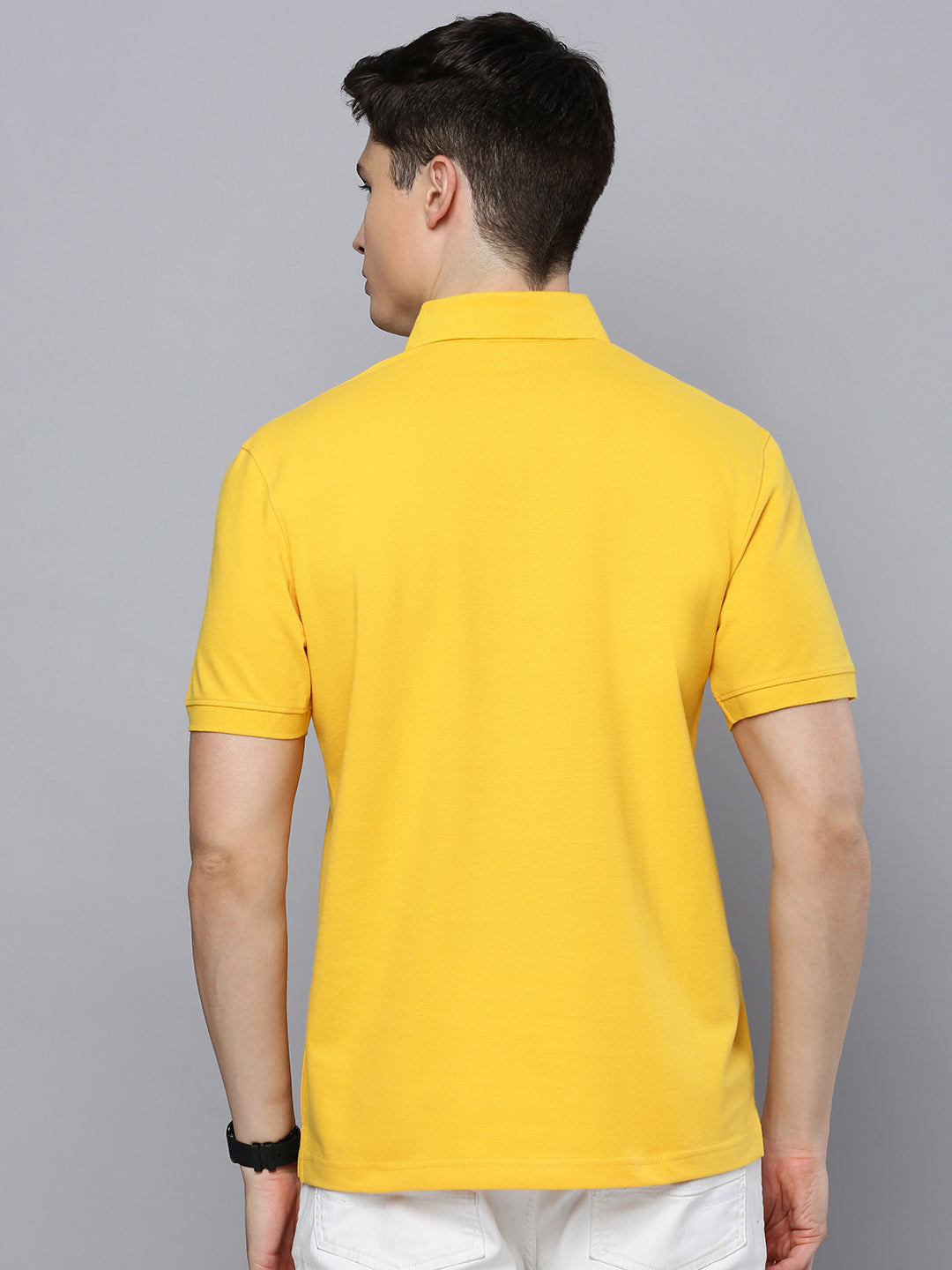 Sporto Men's Polo T-shirt With Pocket - Golden Yellow