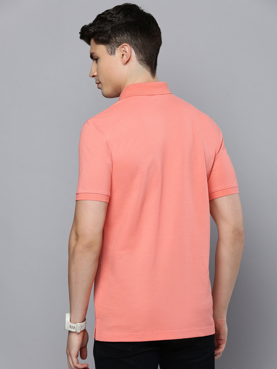 Sporto Men's Polo T-shirt With Pocket - Shell Pink