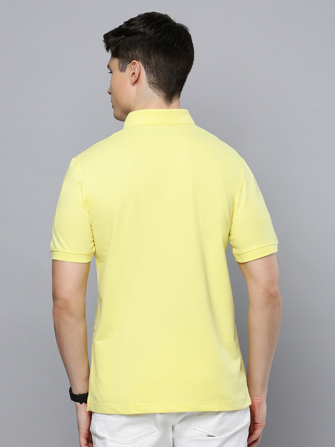 Sporto Men's Polo T-shirt With Pocket - Yellow