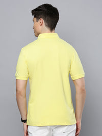 Sporto Men's Polo T-shirt With Pocket - Yellow