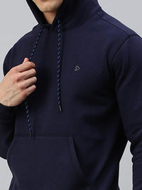 Sporto Men Ultra Fleece Hoodie Sweatshirt and Jogger Coord Set - Navy