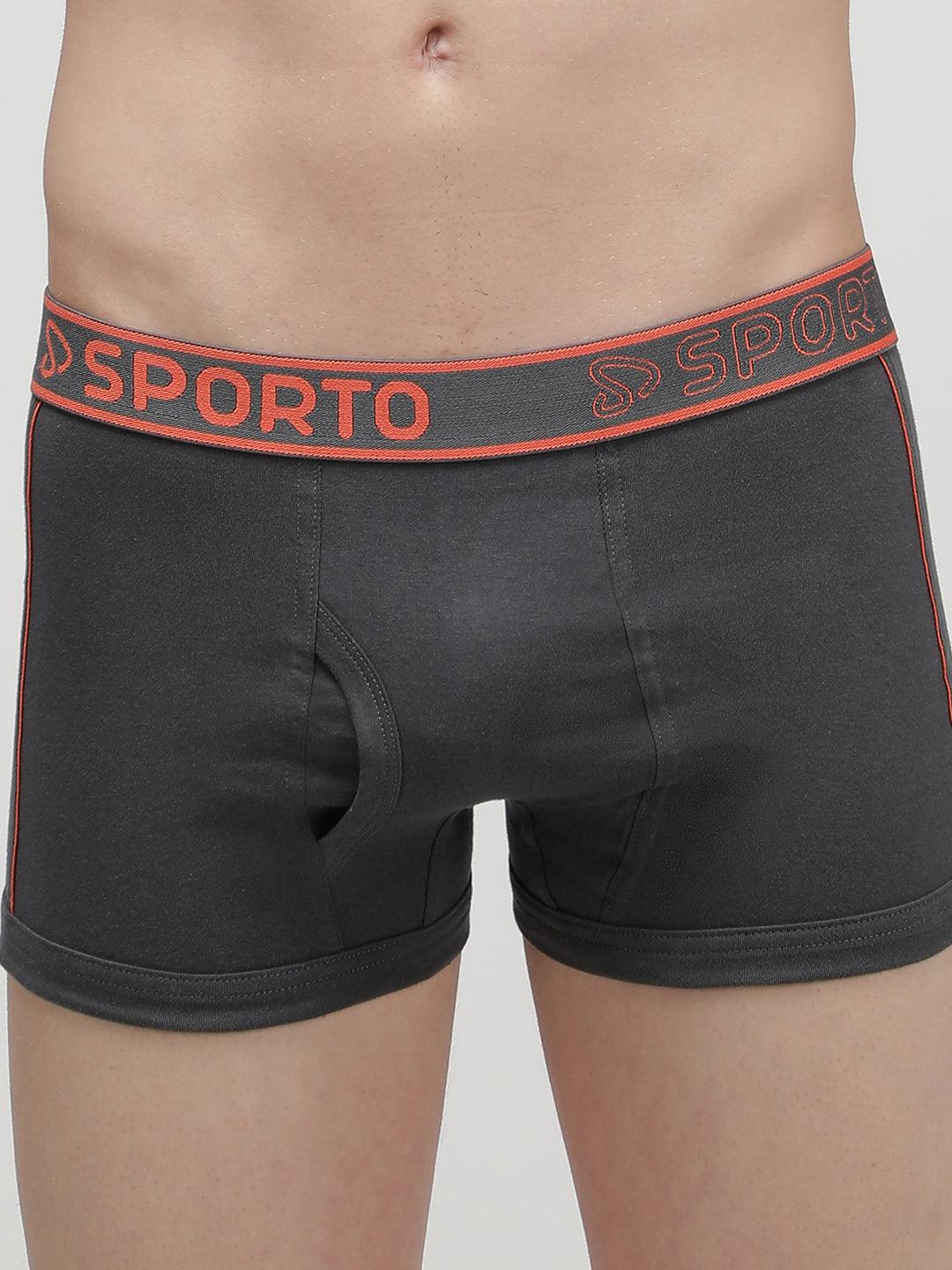 Sporto Men's Square Trunks (Pack of 5)