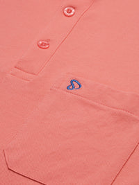 Sporto Men's Polo T-shirt With Pocket - Shell Pink