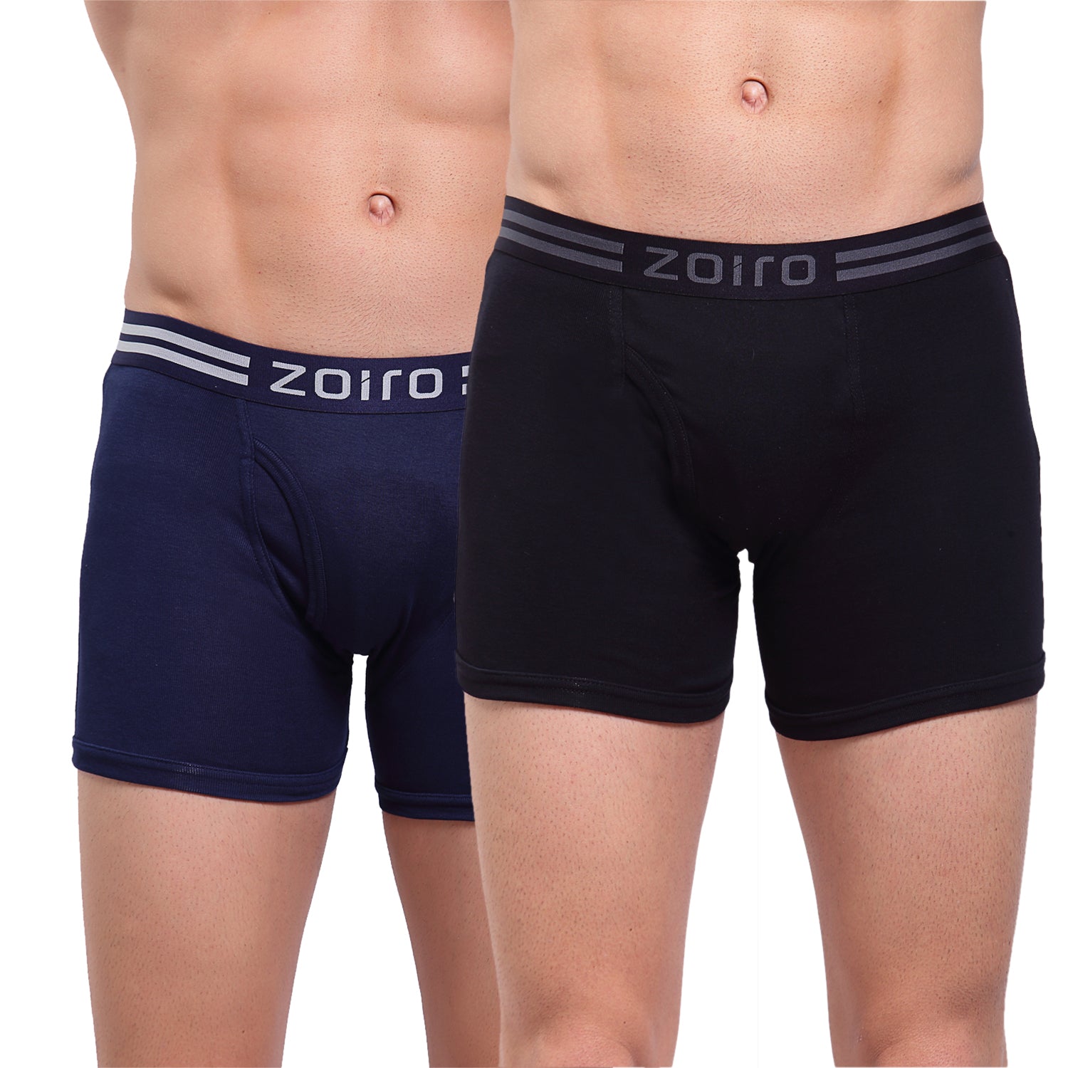 Men Soft Classic Trunk (Pack of 2) Dark Denim + Black