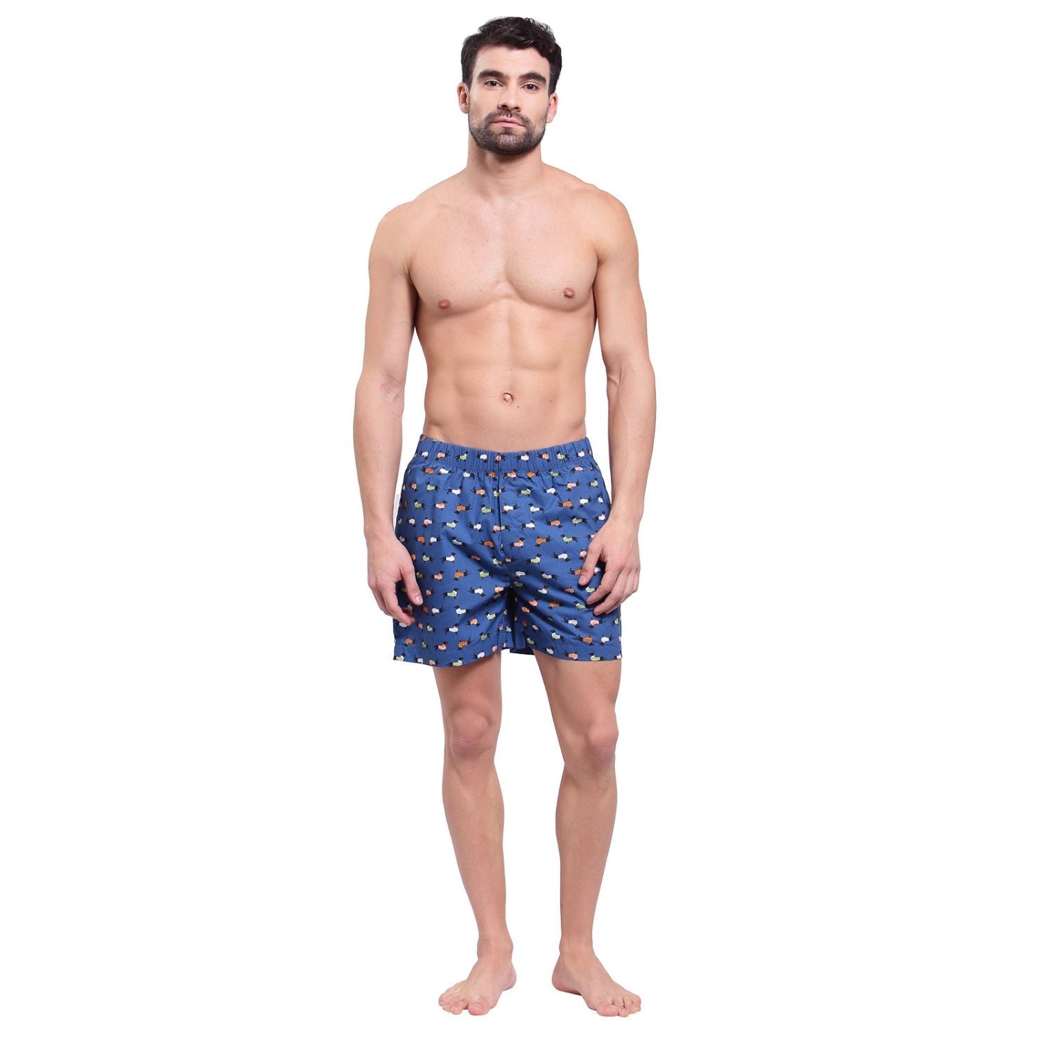 Men's Printed Boxer - Steller