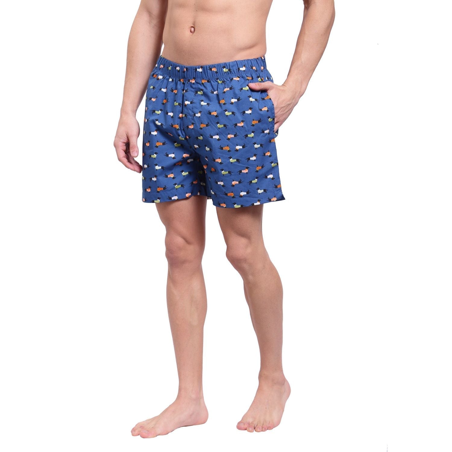 Men's Printed Boxer - Steller