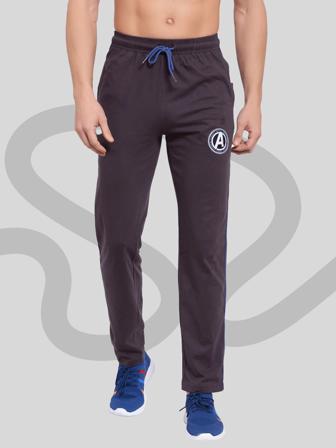 Sporto Marvel Men's Charcoal Track pant