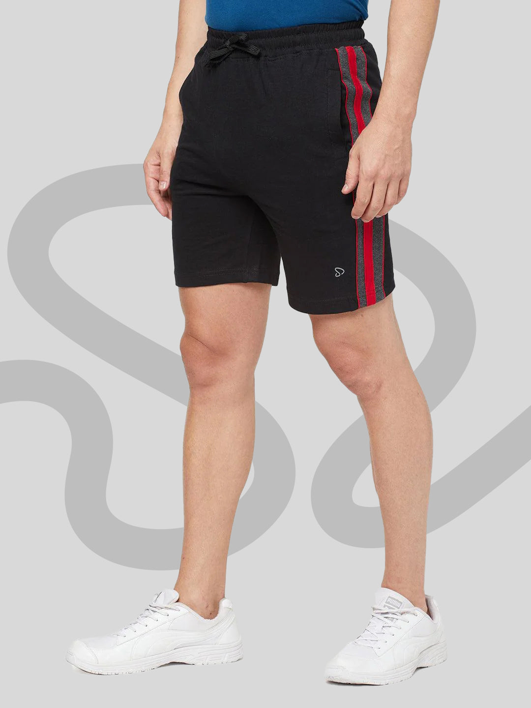 Sporto Men's  Lounge Shorts - Black