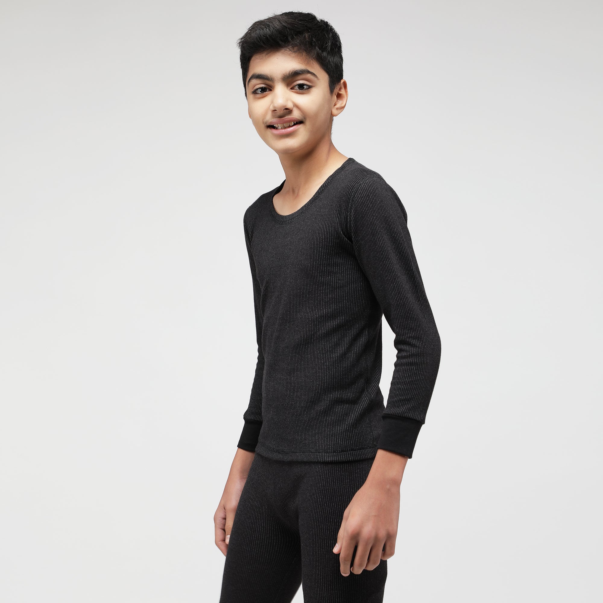 Macho Sporto Boys Thermal set - Black