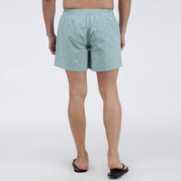 Sporto Men's Checkered Boxer Shorts (Pack Of 2) - Green & Multi