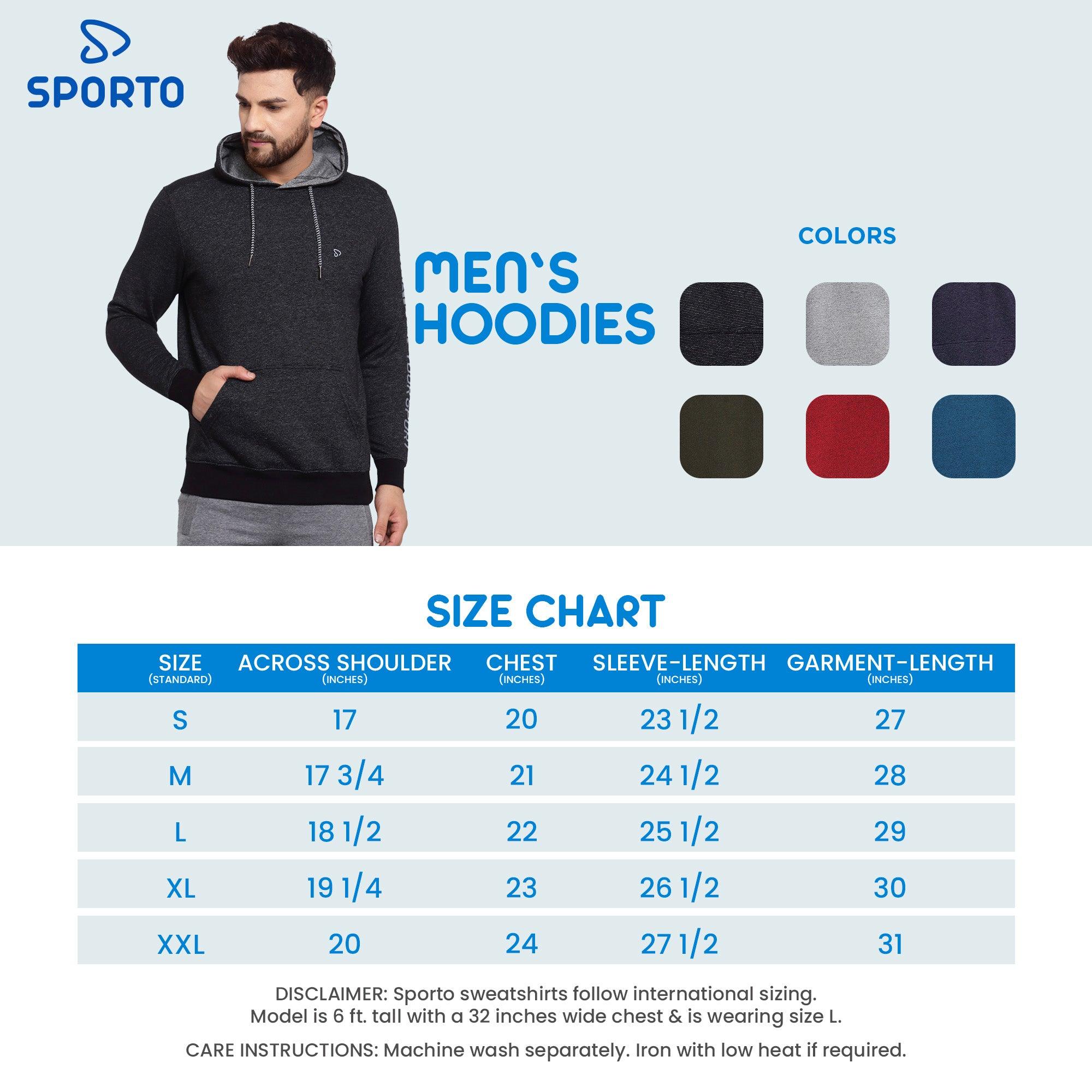 Sporto Men's Sweat Shirts Antra Melange