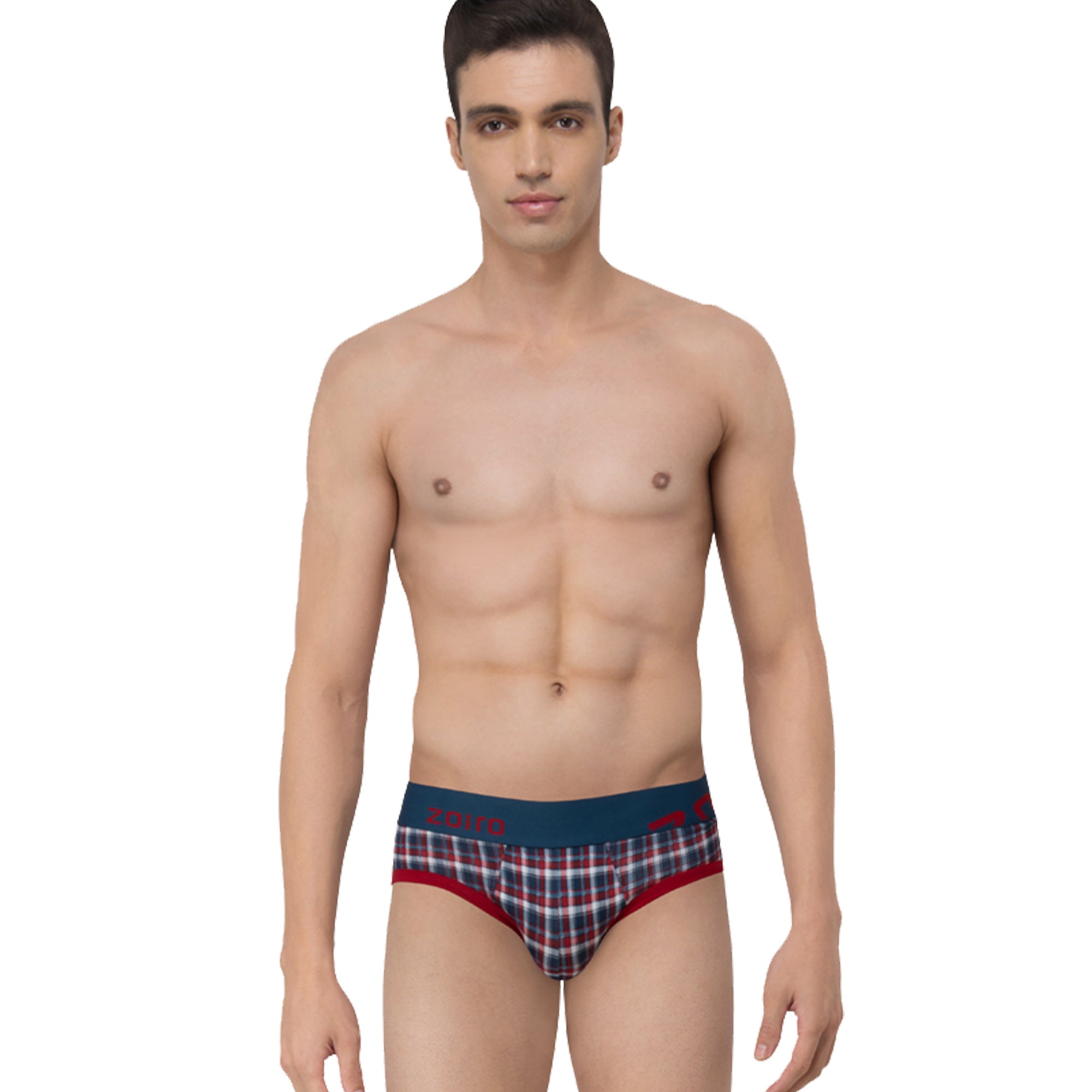 Zoiro Men's Cotton Printed Brief Pack Of 3