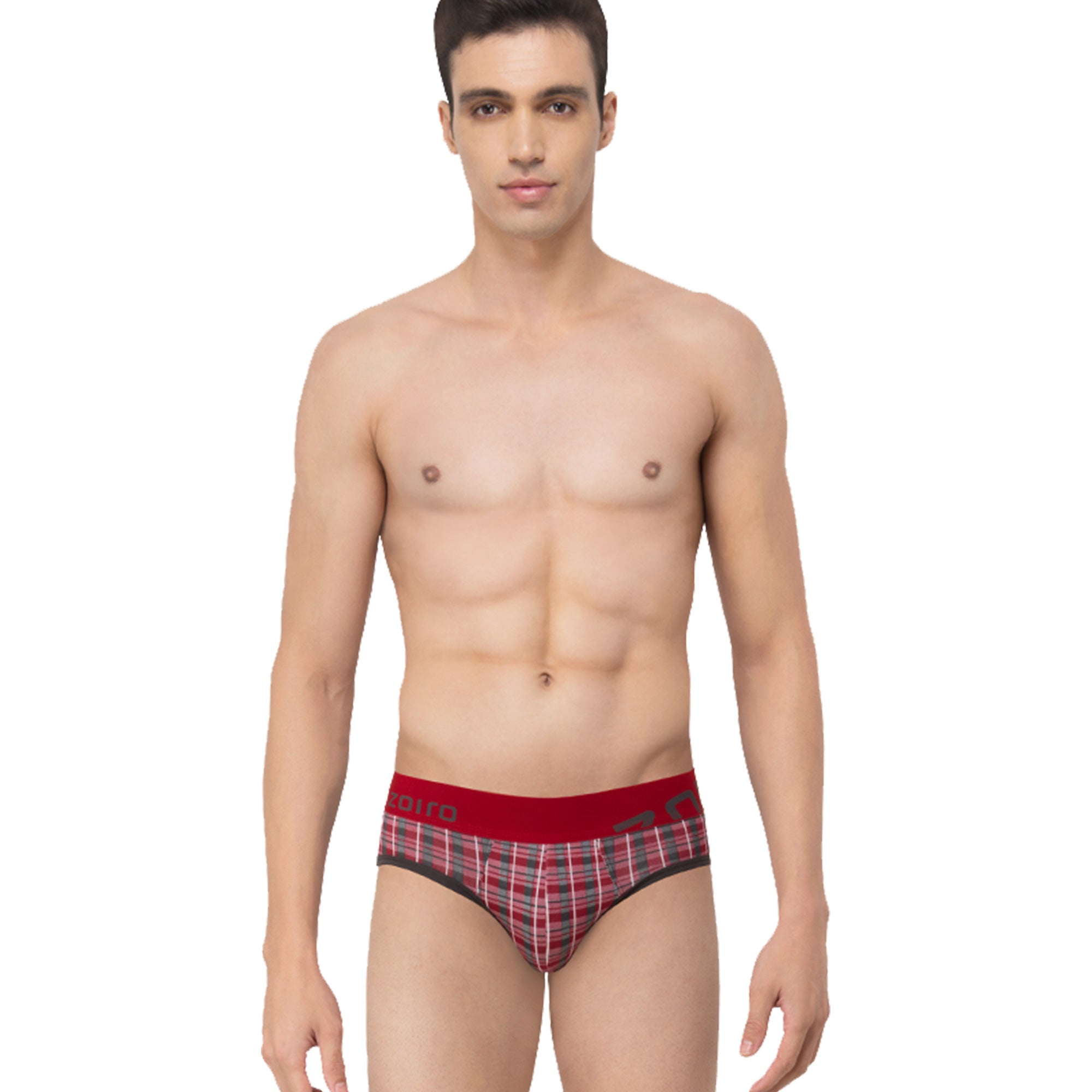 Zoiro Men's Cotton Printed Brief Pack Of 3