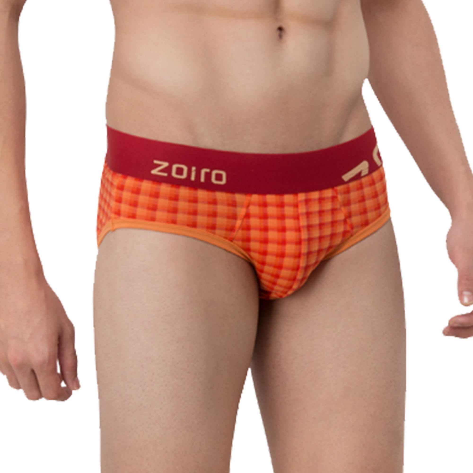 Zoiro Men's Cotton Printed Brief Pack Of 2