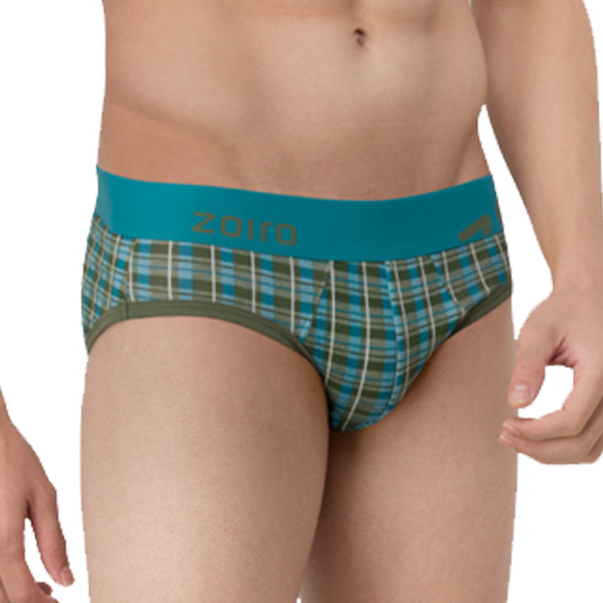 Zoiro Men Cotton Printed Brief Pack - 2