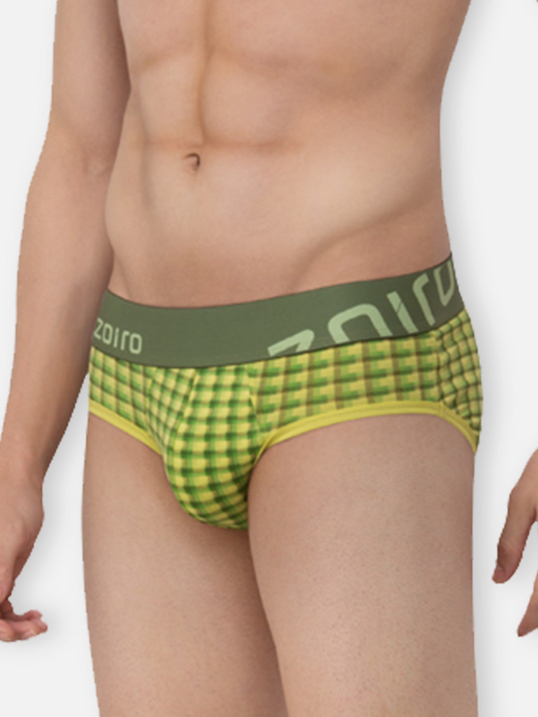 Zoiro Men Cotton Printed Brief Pack - 2