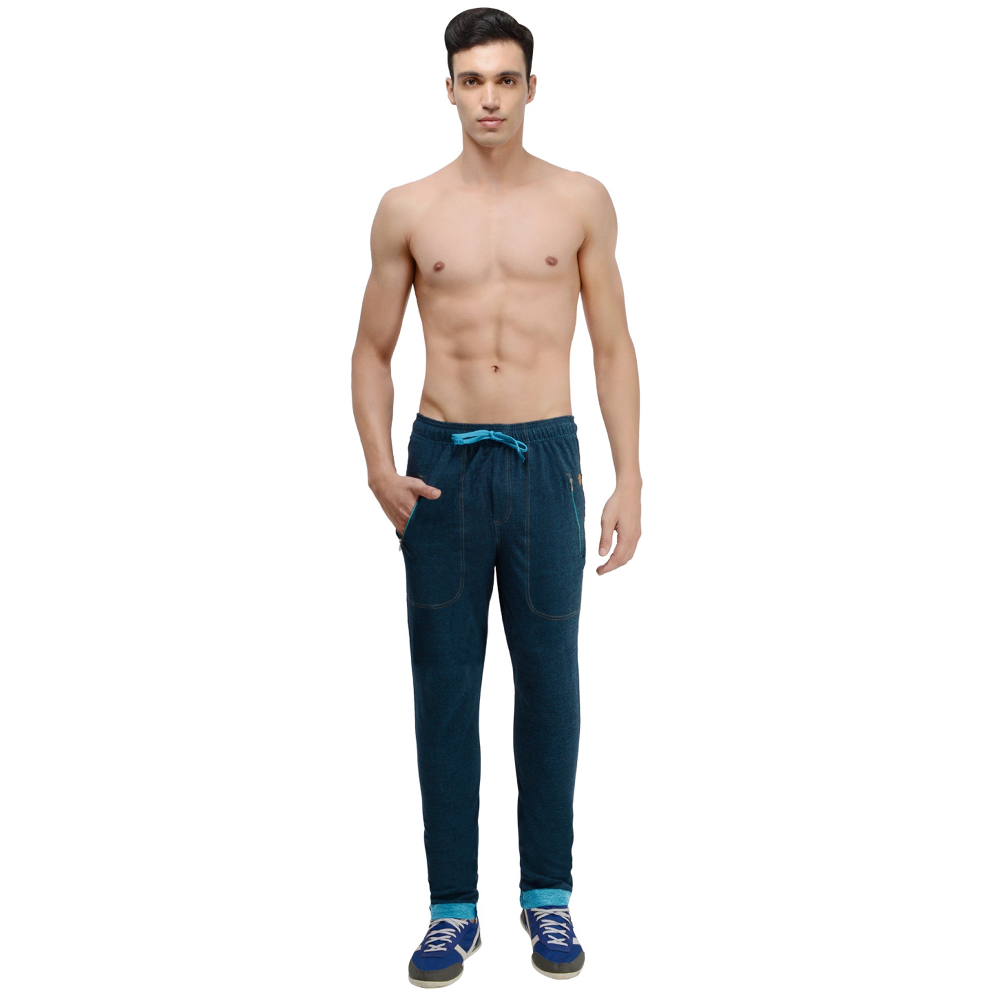 Zoiro Men's Track Pant - Navy