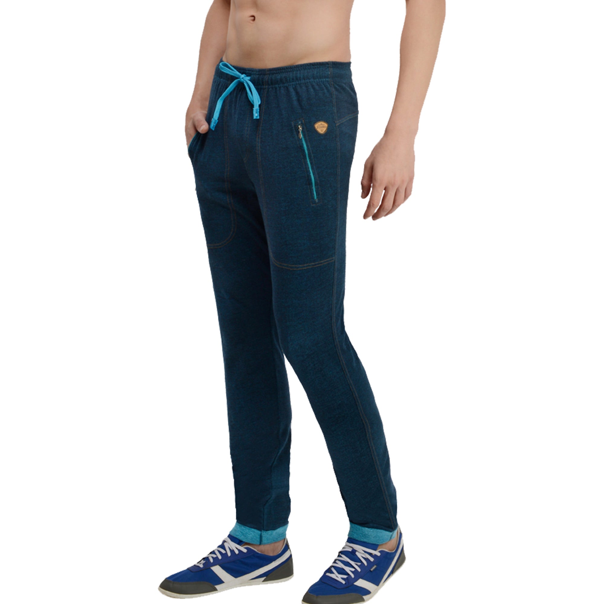 Zoiro Men's Track Pant - Navy