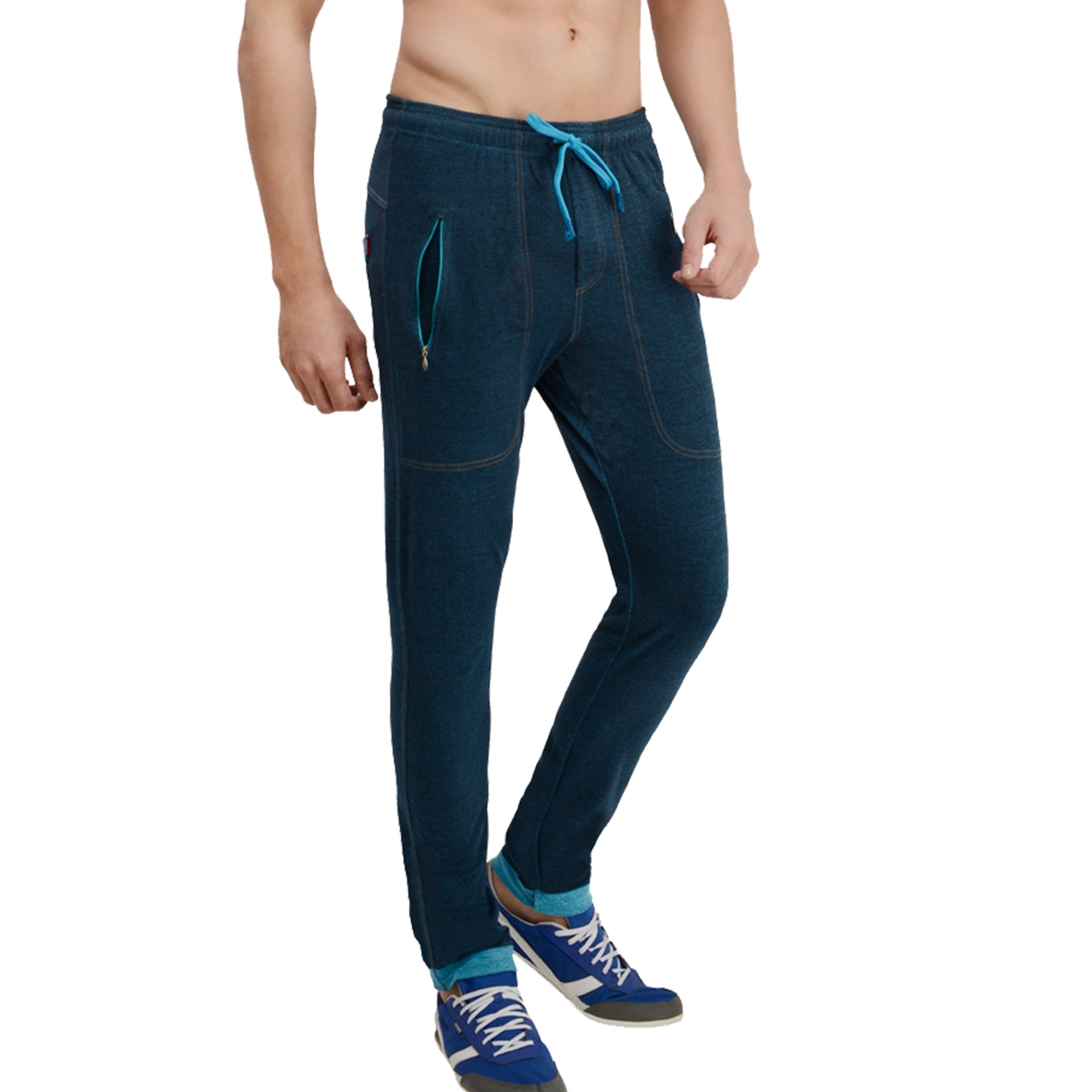 Zoiro Men's Track Pant - Navy