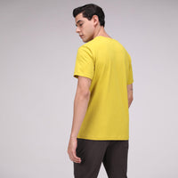 Sporto Men's Solid Fluid Cotton Tee - Mazie