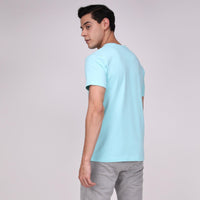 Sporto Men's Round Neck Fluid Tee - Island Paradise