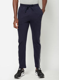 Sporto Men's Jersey Knit Navy Track pant