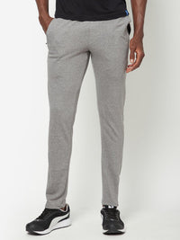 Sporto Men's Terry Knit Grey Melange Track pant