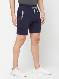 Sporto Men's Solid Lounge Shorts - Black