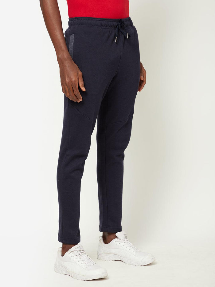 Sporto Men's Double Knit Navy Track Pant