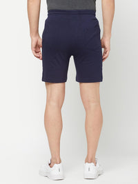 Sporto Men's Solid Lounge Shorts - Black