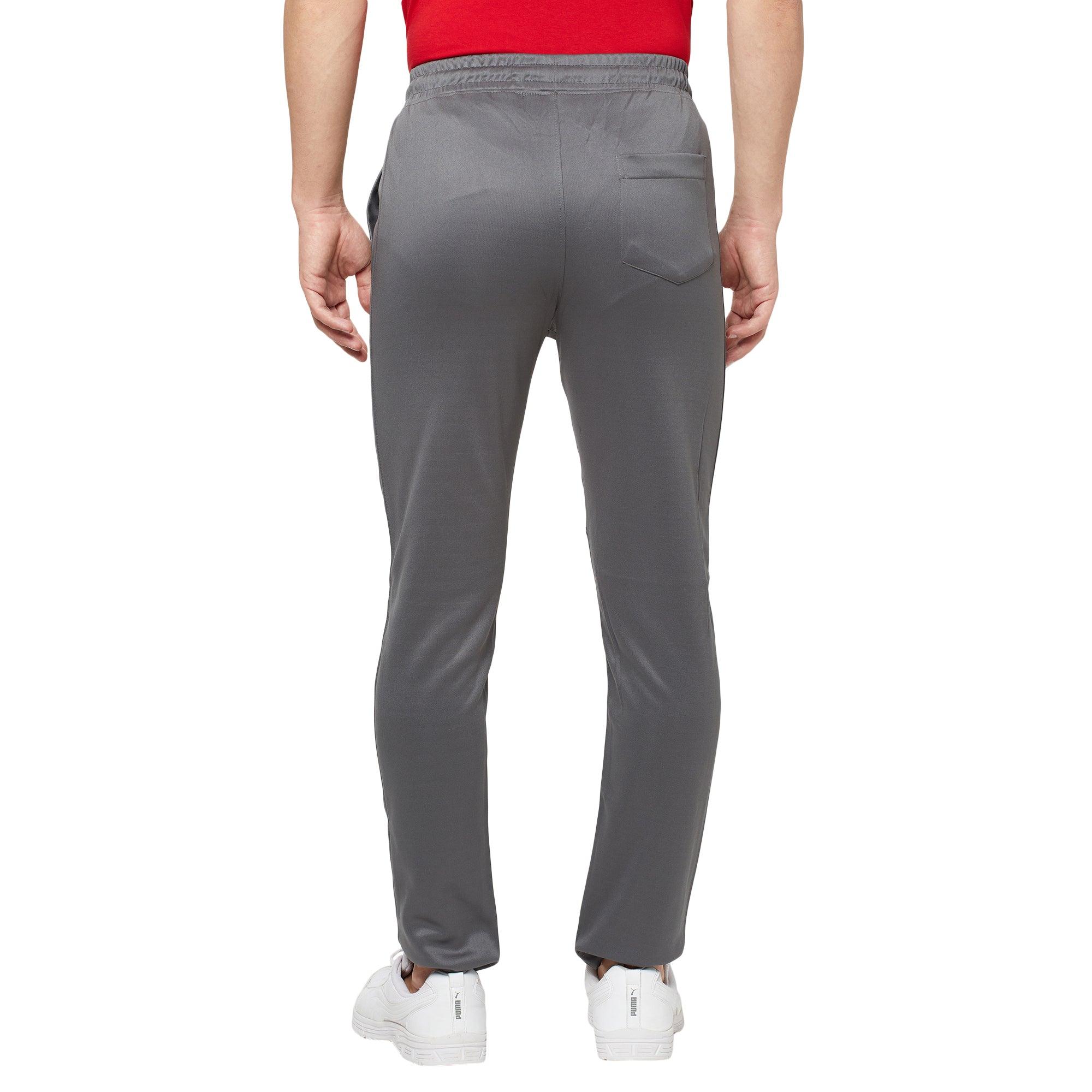 Sporto Men's Fast Dry Charcoal Athletic Track Pant