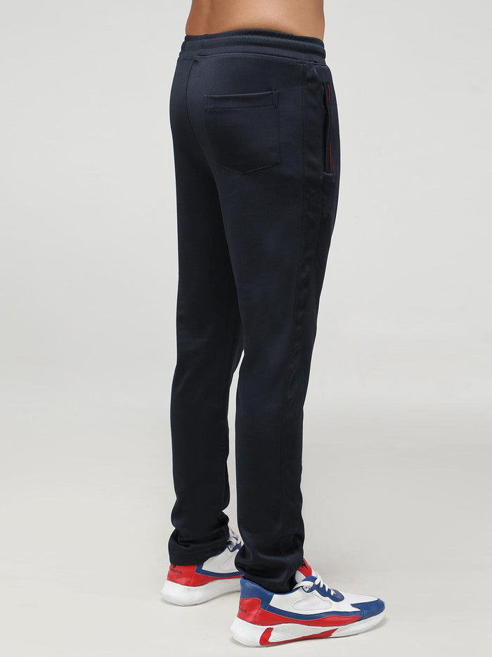 Sporto Men's Fast Dry Navy Athletic Track Pant