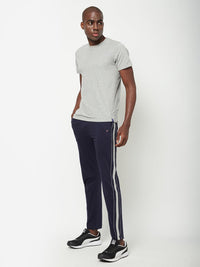 Sporto Men's Jersey Knit Navy Track pant