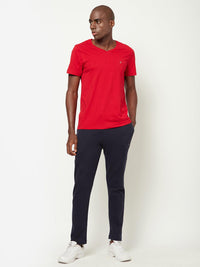 Sporto Men's Double Knit Navy Track Pant