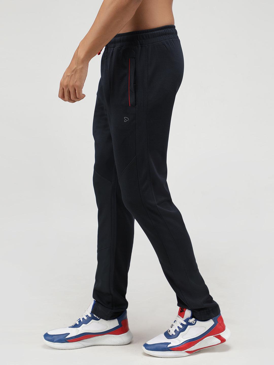 Sporto Men's Fast Dry Navy Athletic Track Pant