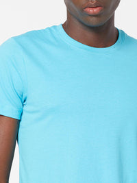 Sporto Men's Round Neck Fluid Tee - Ocean Weave