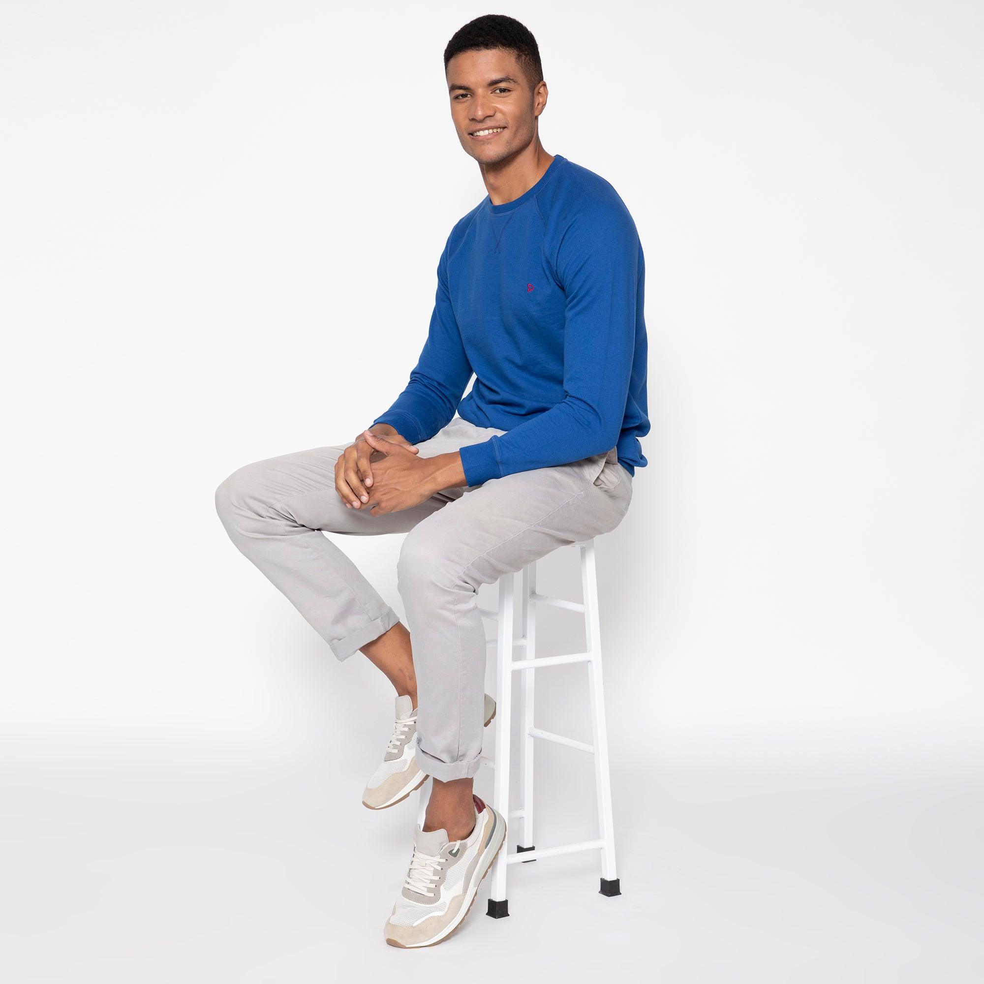 Sporto Men's Solid Sweatshirts