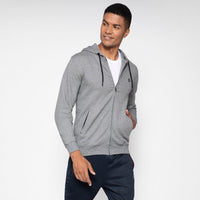 Sporto Men's Solid Hoodie Sweatshirt