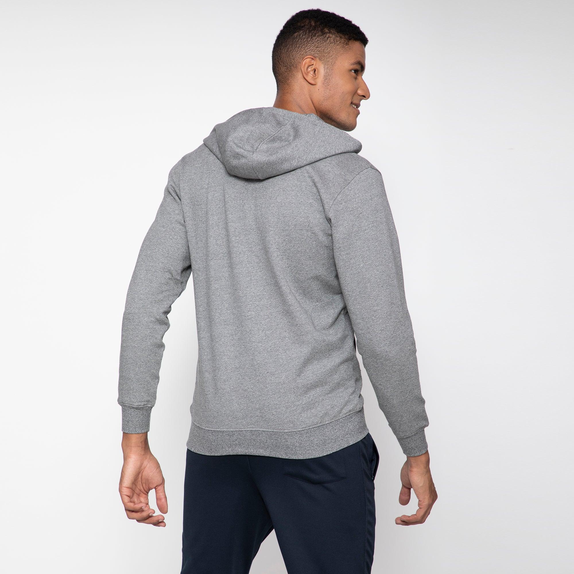 Sporto Men's Solid Hoodie Sweatshirt