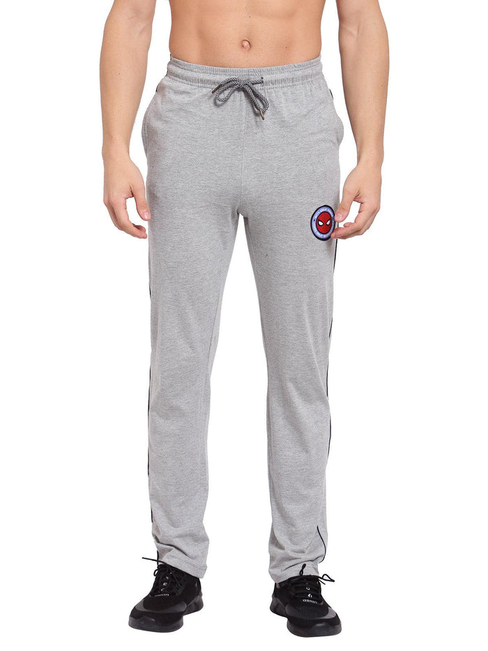 Sporto Marvel Men's Grey Melange Track pant