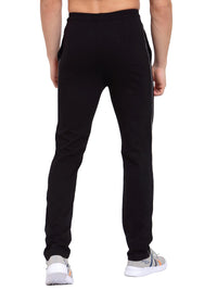 Sporto Black Marvel Superhero Track Pant for Men