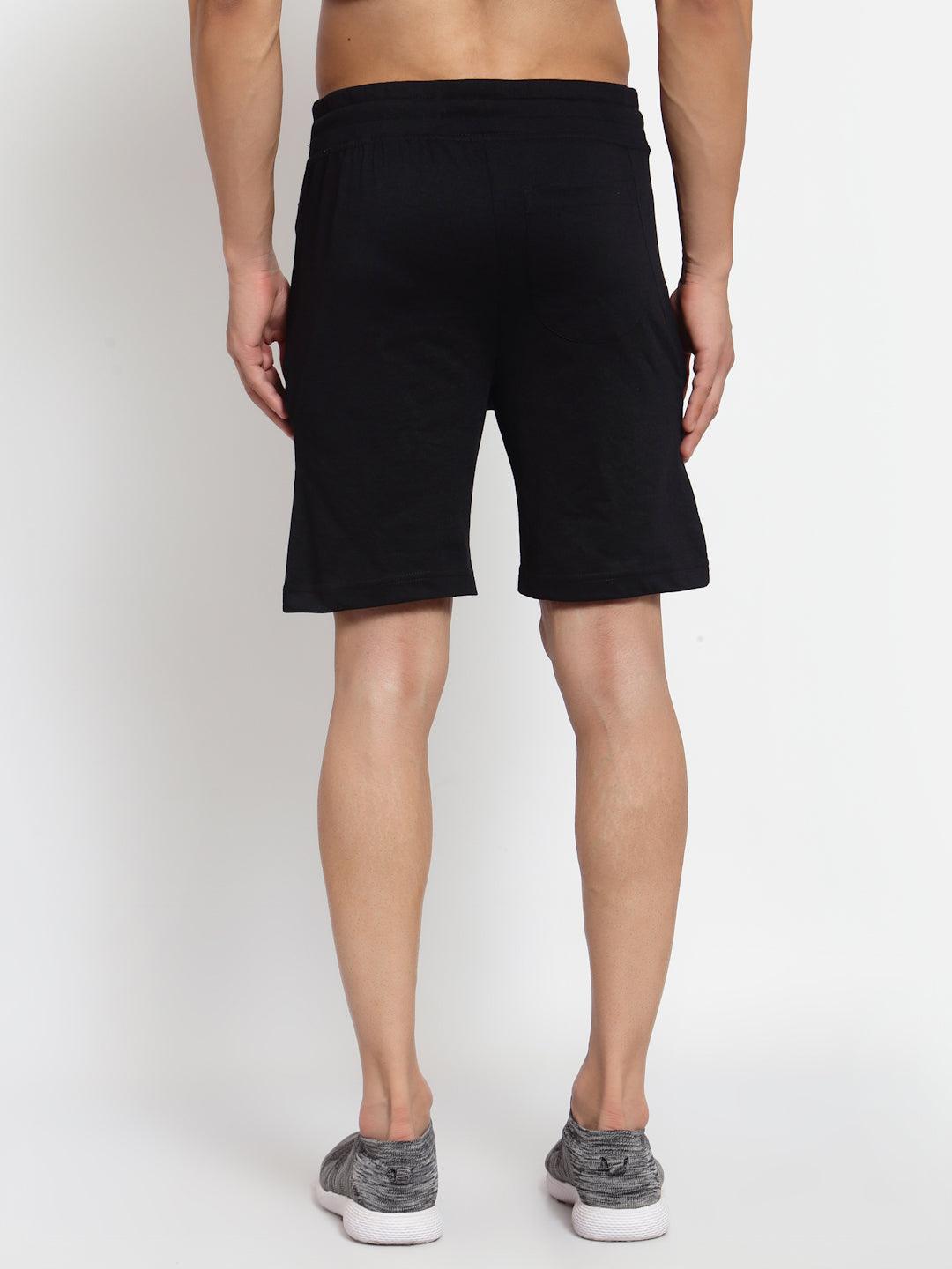 Sporto Men's Lounge Shorts - Black
